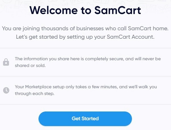 SamCart Onboarding