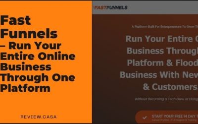Fast Funnels – Run Your Entire Online Business Through One Platform