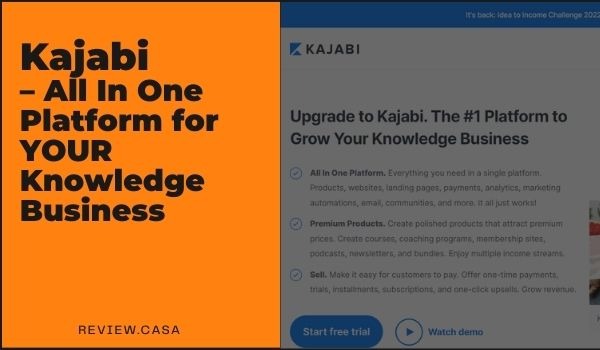 Kajabi review – All in one platform for YOUR knowledge business