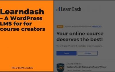 Learndash – A WordPress LMS for for course creators