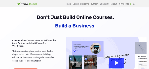 Build Your Online Course-Based Business with Thrive Apprentice