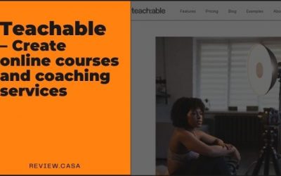 Teachable – Create online courses and coaching services