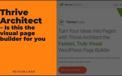 Thrive Architect review – Is this the visual page builder for you