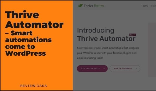 Thrive Automator – Smart automations come to WordPress