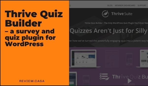 Thrive Quiz Builder review – A survey and quiz plugin for WordPress
