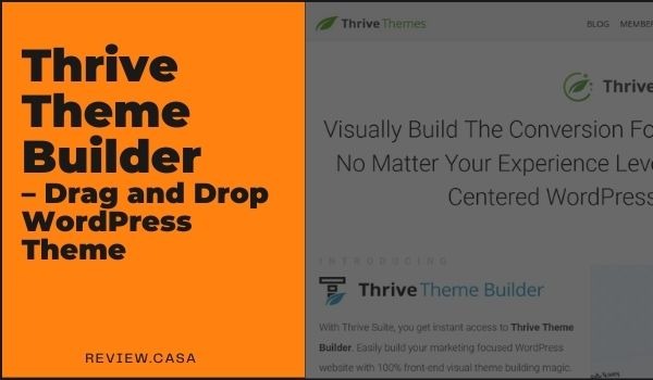 Thrive Theme Builder review – Drag and Drop WordPress Theme