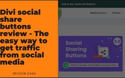 Divi social sharing buttons review – An easy social media plugin