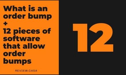 What is an order bump +12 pieces of software that allow order bumps