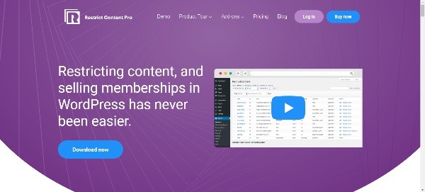 Restrict-Content-Pro-WordPress-Membership-Plugin
