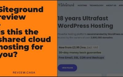 Siteground review – Is this the shared cloud hosting for you?