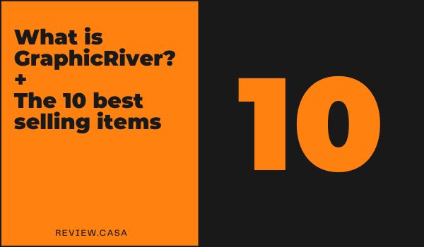 What is GraphicRiver? + The 10 best selling items