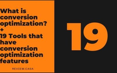 What is conversion optimization? + 19 Tools that have conversion optimization features
